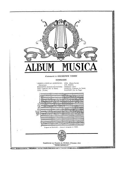 Act II, Part 2 : Chanson de Falstaff "Quand j'étais page"