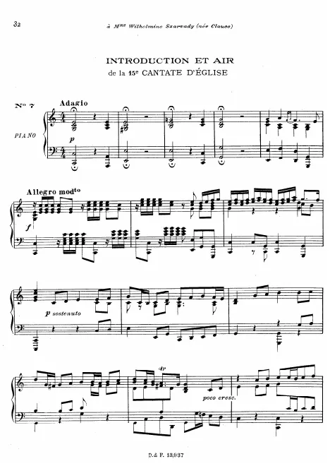 7. Introduction and Air from Cantata No.15