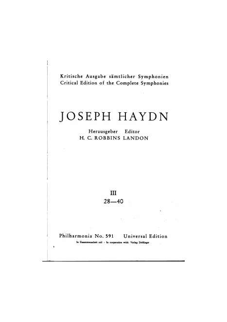 3. Symphonies Nos.28-40