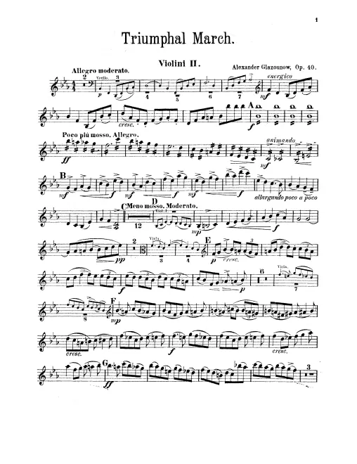 Violins II