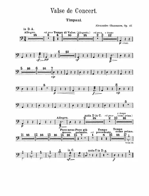 Timpani