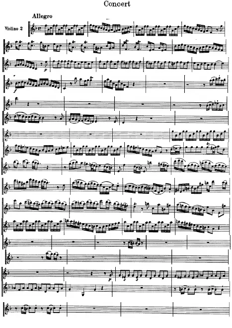 Violin 2 solo