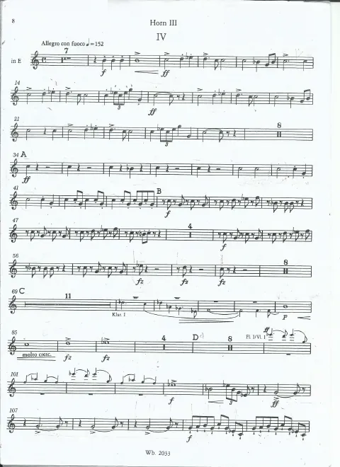 Horn 3 (F/E)