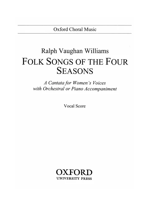 Vocal Score