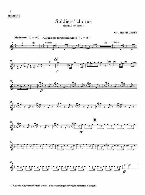Oboe 1, 2