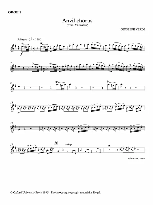 Oboe 1, 2