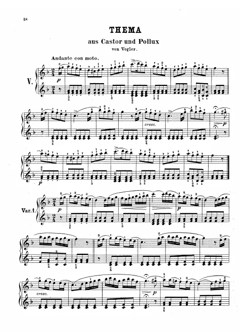 Piano solo