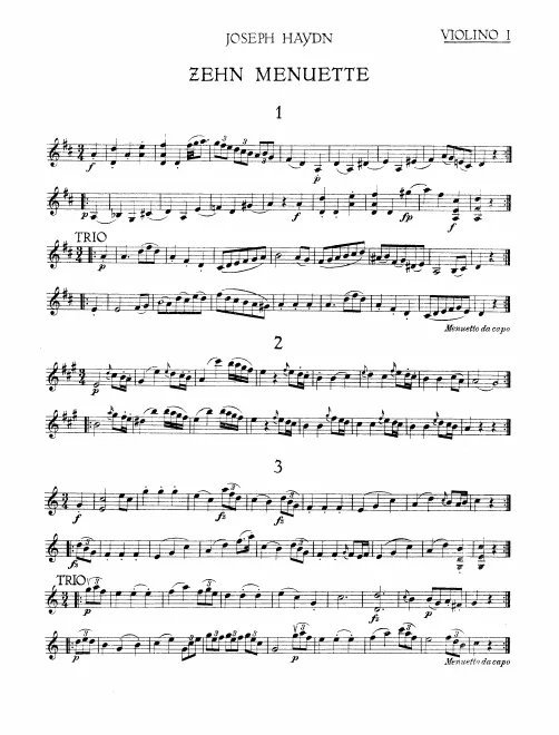 Violins I