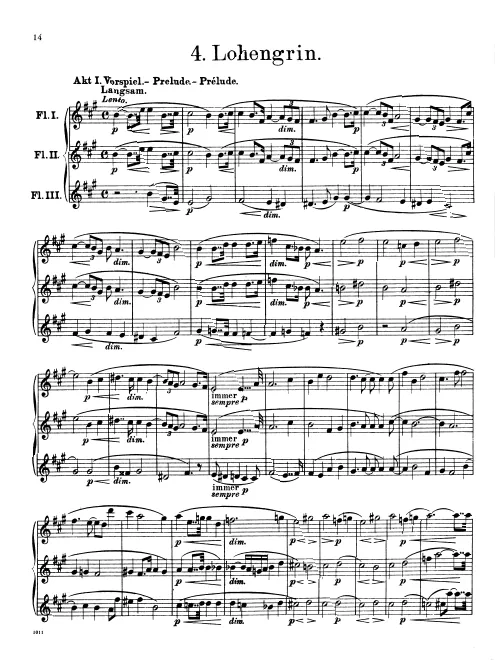 Flute 1/2/3