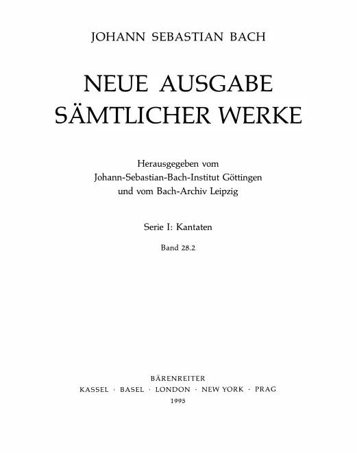 28/2. Kantaten zu Marienfesten II