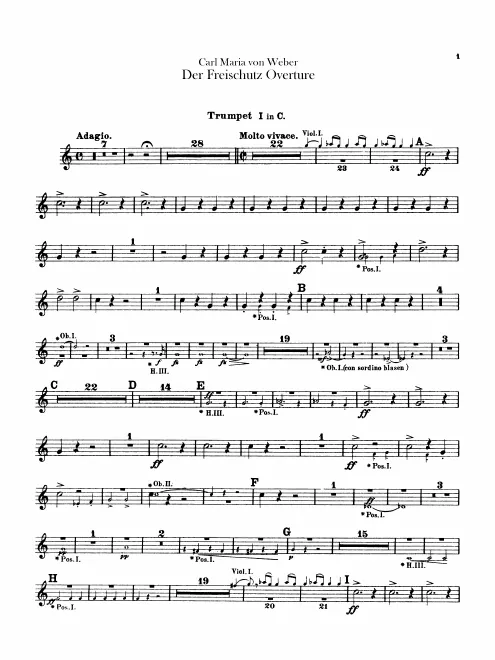 Trumpet 1, 2 (C)