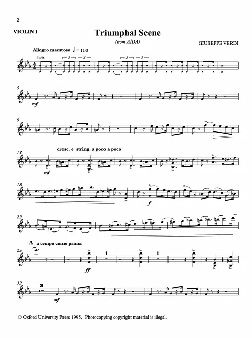 Violins I