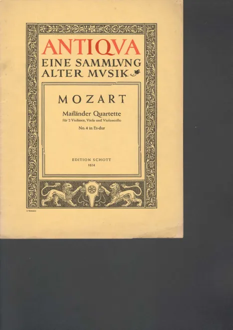 Covers, Title Page, Catalog Extract