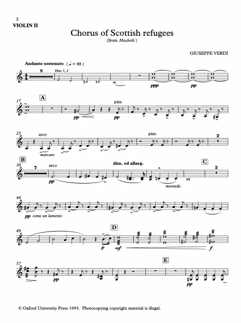Violins II
