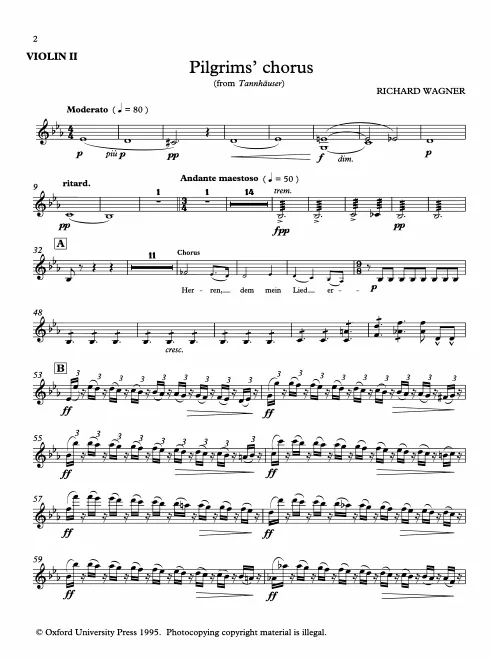 Violins II