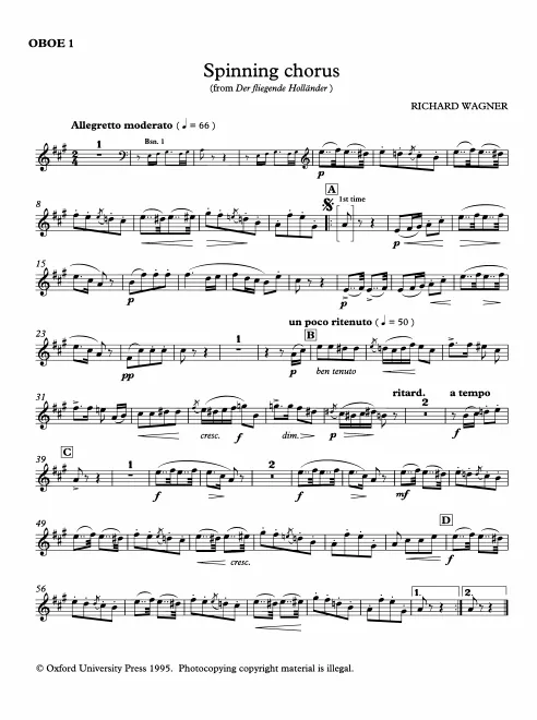 Oboe 1, 2