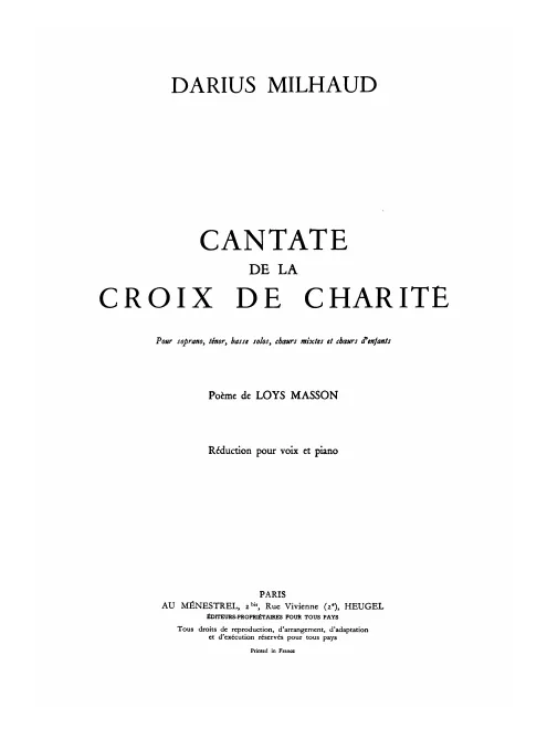 Vocal Score