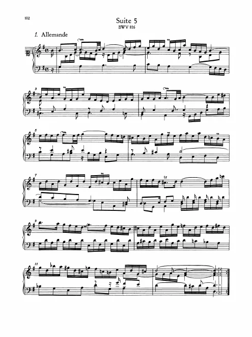 Complete Score (Version B, Earlier Version)