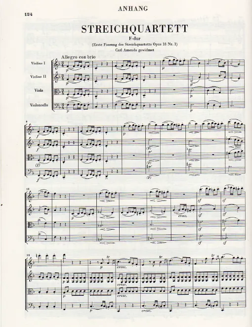 Complete Score (Amenda version, Hess 32)