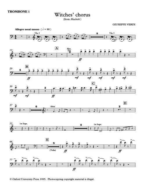 Trombone 1, 2, 3