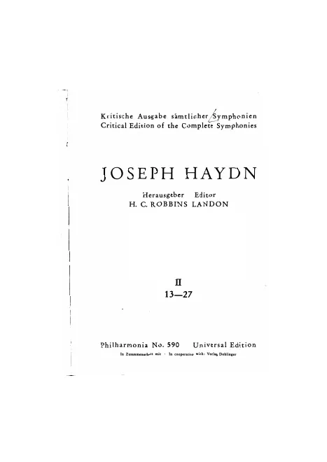 2. Symphonies Nos.13-27