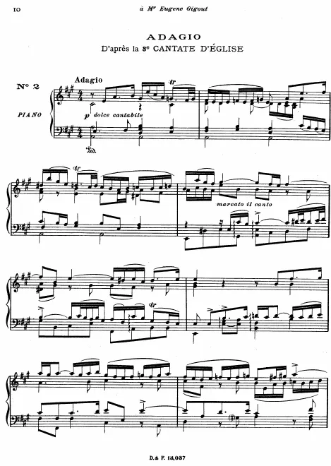 2. Adagio after Cantata No.3