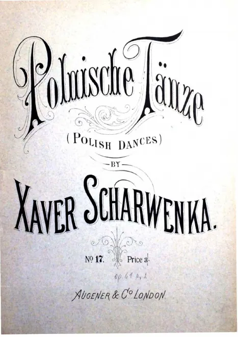 Polnische Tanz (incomplete score, and not Op.61 No.2)