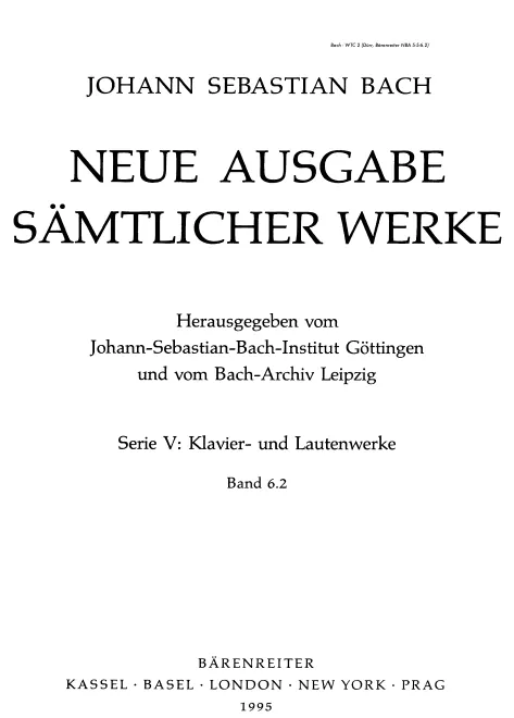 Complete Score (Version A, London Manuscript)