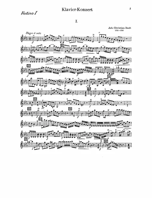 Violins I