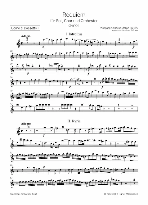 Basset Horn 1