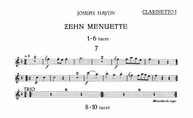 Clarinet 1, 2 (B)