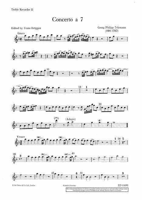 Treble Recorder 2