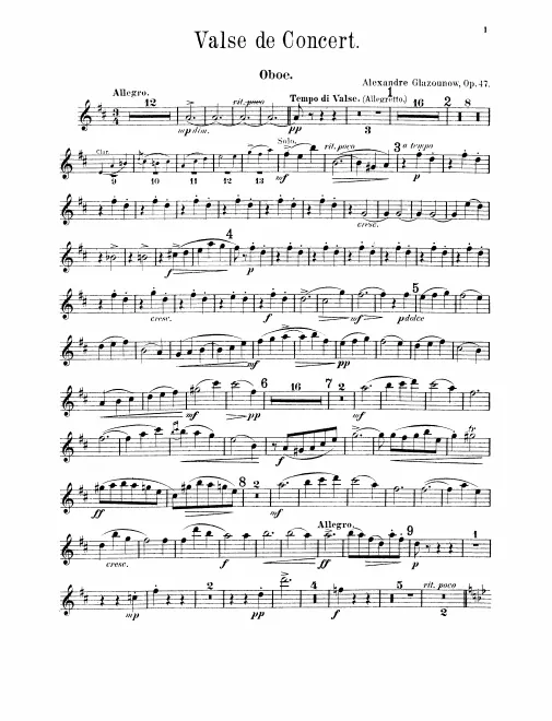 Oboe, English horn