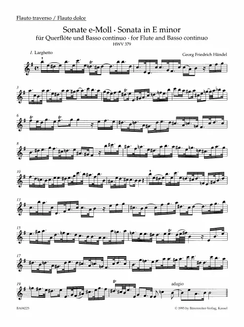 Flute, Recorder