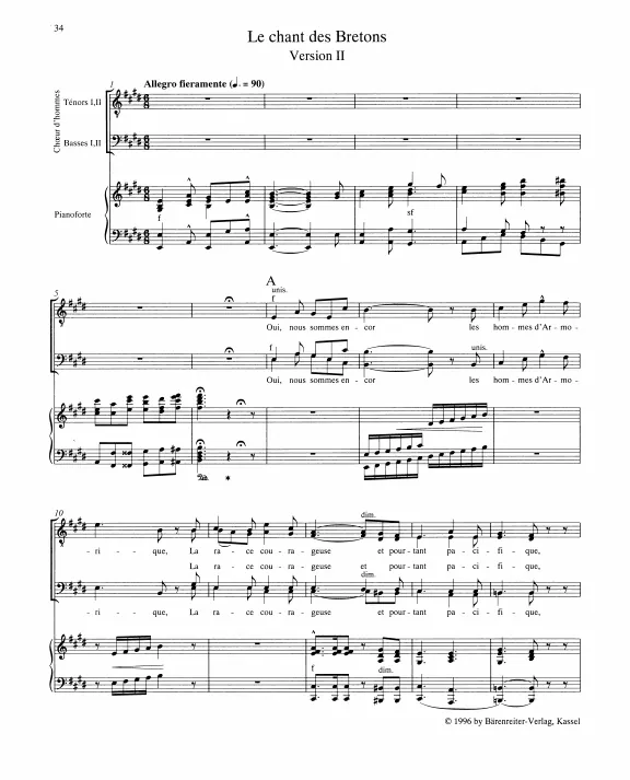 5. Le chant des Bretons (Second Version)