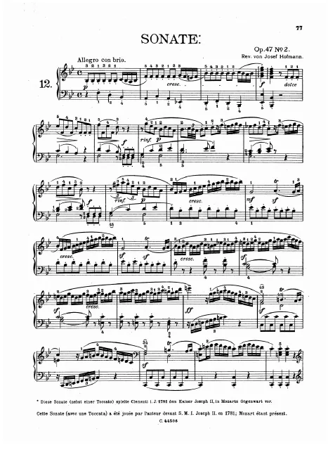 Sonata No.2 in (Monochrome)