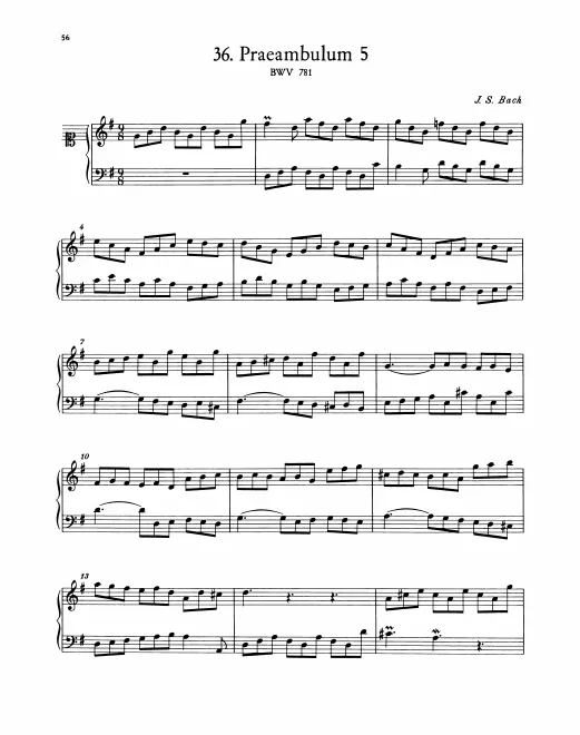 Complete Score (Præambulum)