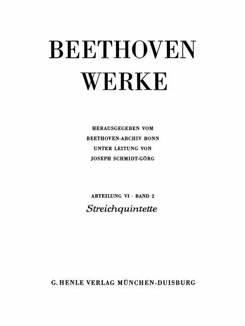 2. Streichquintette