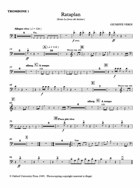 Trombone 1, 2, 3