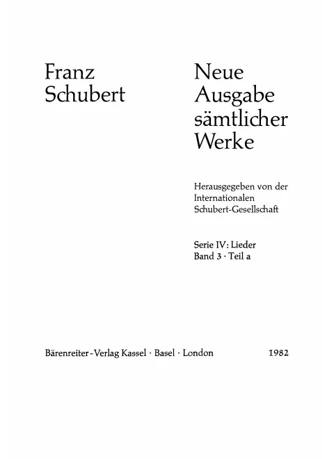 3. Lieder Band 3