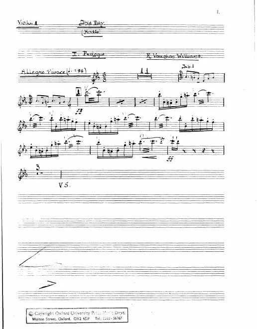 Violins I