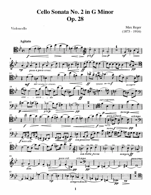 Cello part