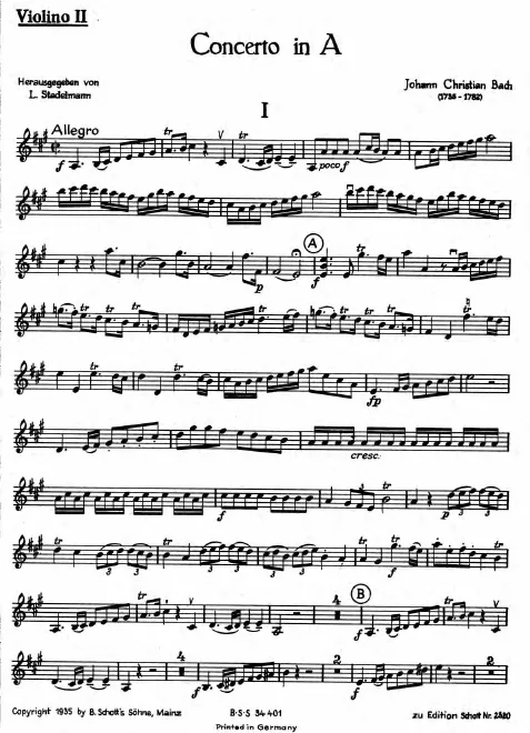 Violins II
