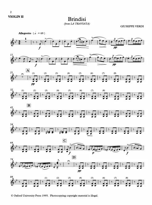 Violins II