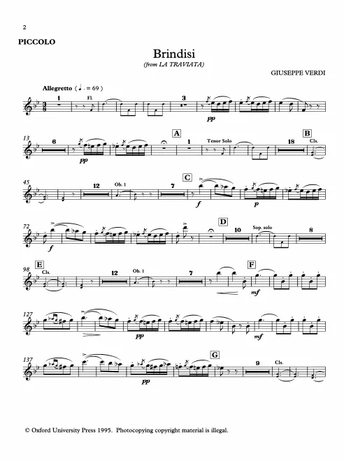 Flute, Piccolo