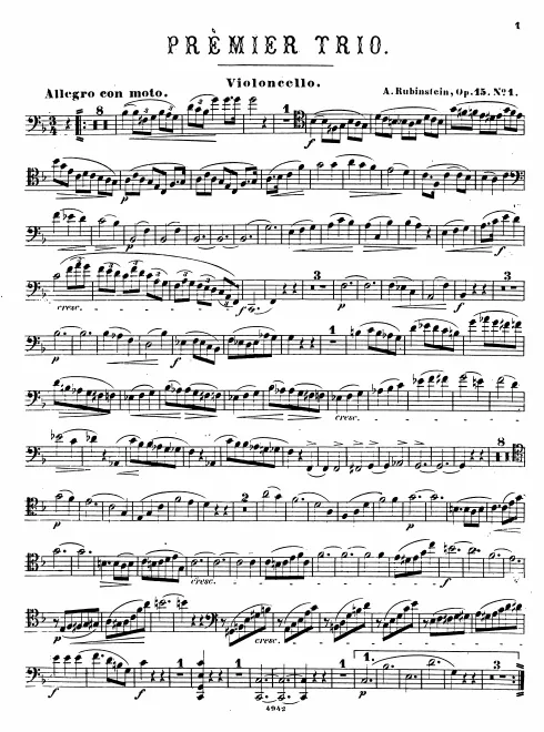Cello Part