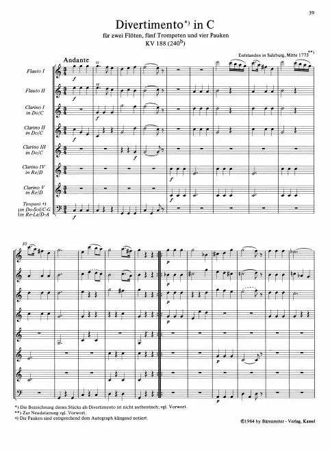 Complete Score (scan)