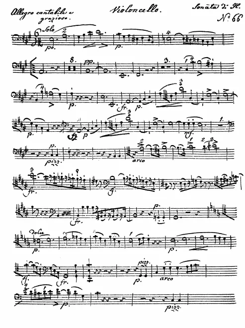 Cello part
