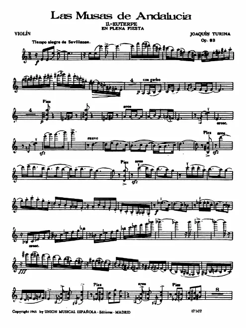 2. Euterpe - score, part