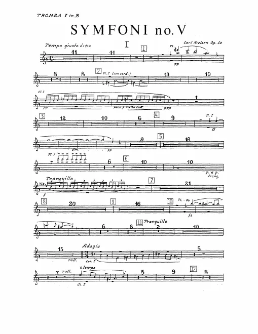 Trumpet 1, 2, 3 (B)